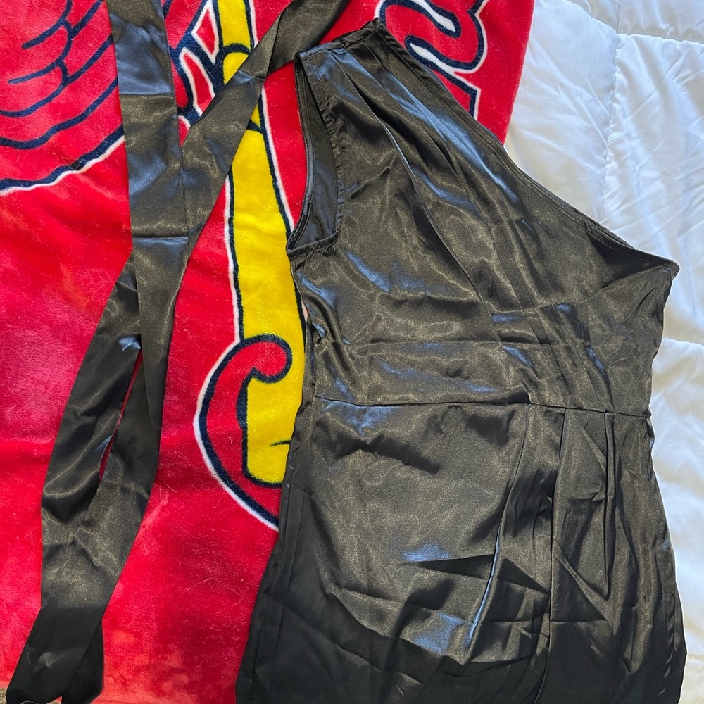 A black dress - never been worn - came from Amazon